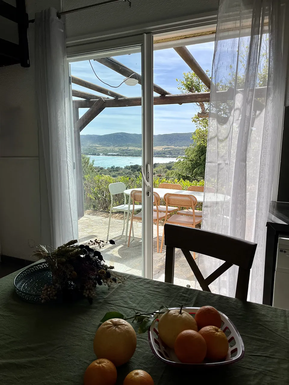 Vue de la Location Villa 4-6 personnes Santa Giulia Porto-Vecchio