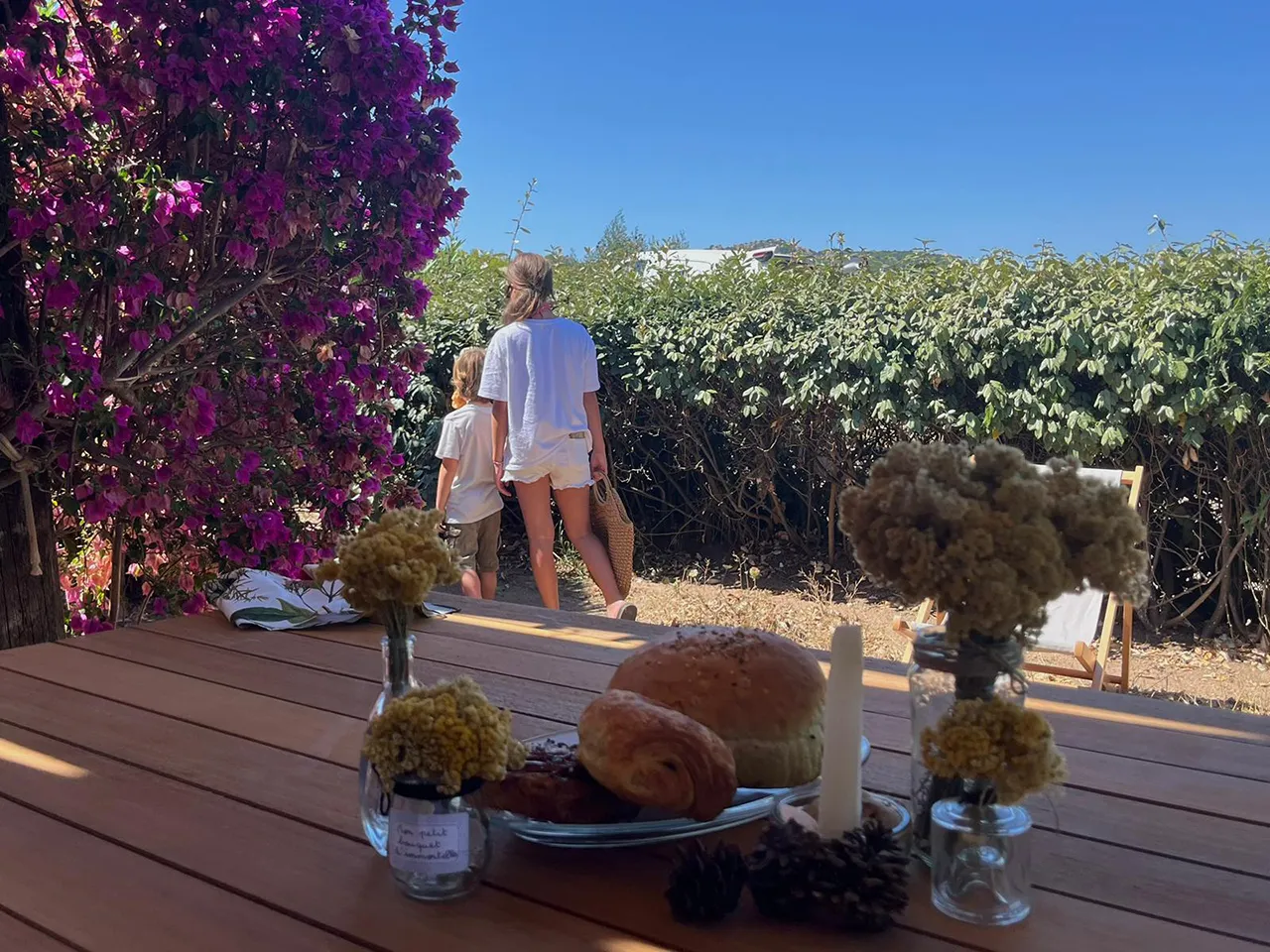 Terrasse Location Villa 4-6 personnes Santa Giulia Porto-Vecchio